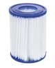 Каркасный овальный большой бассейн Bestway 305x200x84 см с насосом и ПВХ чашей для детей и взрослых для дома и дачи - изображение 7