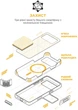 Чехол для смартфона ArmorStandart ICON2 MagCase для Apple iPhone 17 Pro Dark Brown (ARM87082) - изображение 6