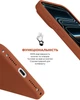 Чехол для смартфона ArmorStandart ICON2 MagCase для Apple iPhone 17 Pro Terra Cotta (ARM89023) - изображение 4