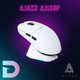 Бездротова легка магнітна миша Ajazz AJ159P PAW3395 2.4G 26000 DPI RGB Біла - зображення 3