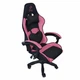 Кресло геймерское Bonro Lady 806 черно-розовое с эргономической спинкой (76-165-42300097) - изображение 3