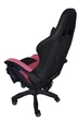 Кресло геймерское Bonro Lady 806 черно-розовое с эргономической спинкой (76-165-42300097) - изображение 5