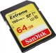 Карта памяти SD 64Gb SanDisk Extreme (SDSDXV6-064G-GNCIN) - изображение 3