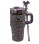 Термос термочашка Stanley Quencher H2.0 Tumbler з нержавіючої сталі 0,59 л LoveShackFancy Floral Lavender KT6007865 - зображення 4