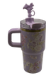 Термос термочашка Stanley Quencher H2.0 Tumbler з нержавіючої сталі 0,59 л LoveShackFancy Floral Lavender KT6007865 - зображення 7