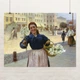 Постер Київська квіткарка, Пимоненко Микола (1897), A3 30×40 см (id6938) - зображення 1