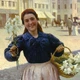 Інтер'єрна картина Київська квіткарка, Пимоненко Микола (1897), 30×40 см (id6938) - зображення 5