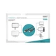 Кабель мультимедійний DisplayPort M to DisplayPort M 15.0m Digitus - зображення 4