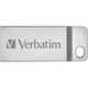 USB флеш накопитель Verbatim 64GB Metal Executive Silver USB 2.0 - изображение 1