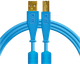 Кабель DJ TechTools USB type A - USB type B 1.5 м Блакитний (5904161820420) - зображення 1