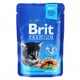 Корм вологий Brit Premium Cat Kitten Chicken Chunks pouch для кошенят з куркою 100 г - зображення 1