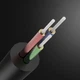 Аудио кабель AUX UGREEN AV119 Cable Alu Case mini jack 3,5 mm на mini jack 3,5 mm (3 pin, 3m). Grey - изображение 10