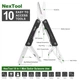 Мультитул NexTool Mini Sailor (Scissors Version) NE20237 10 в 1 складной мини инструмент универсальный карманный с ножницами ножом плоскогубцами отвертками EDC разборный для повседневного использования путешествий ремонта - изображение 3