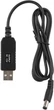 Кабель питания 2Е USB-A > DC 5.5х2.5 мм 12В/1A, 1 м Черный (2E-CCAD12-BK) - изображение 1