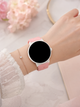 Розумний смарт годинник Smart Watch 4you BENEFIT Plus круглий екран 1.38" з функцією дзвінків перегляд повідомлень Pink Sand - зображення 2