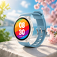 Умные смарт часы Smart Watch 4you BENEFIT Plus круглый экран 1.38" с функцией звонков просмотр уведомлений Ocean - изображение 1