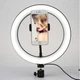 Кольцевая лампа RING FILL LIGHT 26С на штативе с держателелем телефона - изображение 5