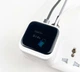 Зарядка портативная 70W GaN с Цифровым Дисплеем, Выдвижным Кабелем Type-C и Сменной Вилкой Белый - изображение 5