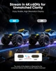 Кабель Highwings USB C to HDMI, 4K@60Hz, с поддержкой зарядки PD 100Вт, 1.8м, серый - изображение 2