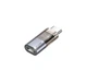 Адаптер JSAUX USB C to USB C Data Blocker, 100Вт, PD, Grey - изображение 1