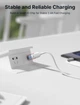 Адаптер JSAUX USB A to USB A Data Blocker, 2.4A, red (DC0001) - зображення 5