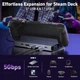 Док-станция BENFEI для Steam Deck (OLED)/ROG Ally/Legion Go, 6-в-1 HDMI 4K@60Hz, Gigabit Ethernet, 1xUSB C, 2X USB 3.0, USB-C PD 100 Вт - изображение 7
