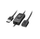 Кабель-удлинитель Cable Matters USB 2.0 с выключателем, 480Mbps, 3A, 0.9м, black - изображение 1