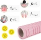 Массажный ролик Cornix EVA 33 x 14 см XR-0036 Light Pink - изображение 5