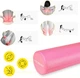Массажный ролик Cornix EVA+ 45 x 15 см (валик, роллер) Pink (XR-0303) - изображение 3