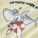 Костюм Name it Shark Diver: футболка та шорти, колір жовтий, розмір 98 (261.13241583.PSOR) - зображення 3