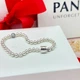 Срібний браслет Пандора Бісер та паве Pandora 17 (598342CZ) - зображення 4