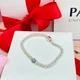 Срібний браслет Пандора Бісер та паве Pandora 17 (598342CZ) - зображення 5