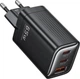 Блечок - зарядное устройство Toocki 65w 3 порта черный (TCT67-XRB01) - изображение 1