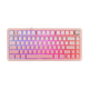 Клавіатура механічна безпровідна Aula F75 з RGB та підтримкою HOT SWAP Pink - изображение 2