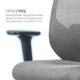 Офисное кресло OfficePro Comfort OC524G Gray (OC524G) - изображение 12