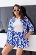 Женский костюм легкий электрик L-XL с1050.382 - изображение 2