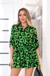 Женский костюм легкий салатово-черный L-XL с1050.382 - изображение 2
