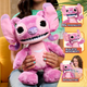 Интерактивная мягкая игрушка Стич Ангел Disney Stitch Ultimate Angel Interactive 17 Plush 100 Sounds Just Play 31236 - изображение 5