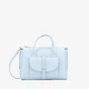 Сумка женская кожаная тоут большая Regina Notte Tote 4286 Голубой - изображение 1