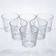 Набір склянок для напоїв Textured Tumbler 6 штук по 140 мл HP-17-17 (LG-HP-17-17) - изображение 1