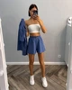 Женский костюм льняной джинсовый L-XL с1050.388 - изображение 2