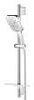 Душевой гарнитур со штангой, 3 режима струи Grohe Rainshower SmartActive (26583000) - изображение 5