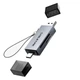Кардридер Cabletime USB3.0 A + USB Type-C,SD/TF,5Gbps 10890 ( 10623 ) - зображення 1