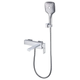 Смеситель для ванны с коротким изливом KOER KB-41009-01 (Цвет хром) (KR6017) - изображение 1