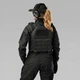 Плитоноска женская Warmor gen.3 FL SPECPROM (for Ladies). Без подсумков. С быстрым боковым и верхним сбросом (без плит). Черный - изображение 12