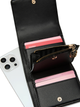 Міні-гаманець чорний Victoria's Secret Small Flap Wallet - зображення 2