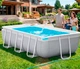 Прямокутний каркасний басейн Intex 26784 300х175х80 см металевий каркас з ПВХ чашею фільтр-насосом драбиною і об'ємом 3539 л - зображення 8