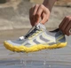 Обувь для пляжа и кораллов аквашузы Diving shoes серые с желтым на шнурках 37 ( 23,8 см ) 324 - изображение 4