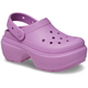 Сабо Crocs Stomp Clog 38-39 р 24.3-24.8 см Фиолетовые 209347-M6/W8 Bubble - изображение 2