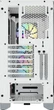 Корпус Corsair iCUE 4000X RGB / без БП / Mid-Tower / ATX, E-ATX / USB Type-C / 3x120mm RGB / Белый - изображение 7